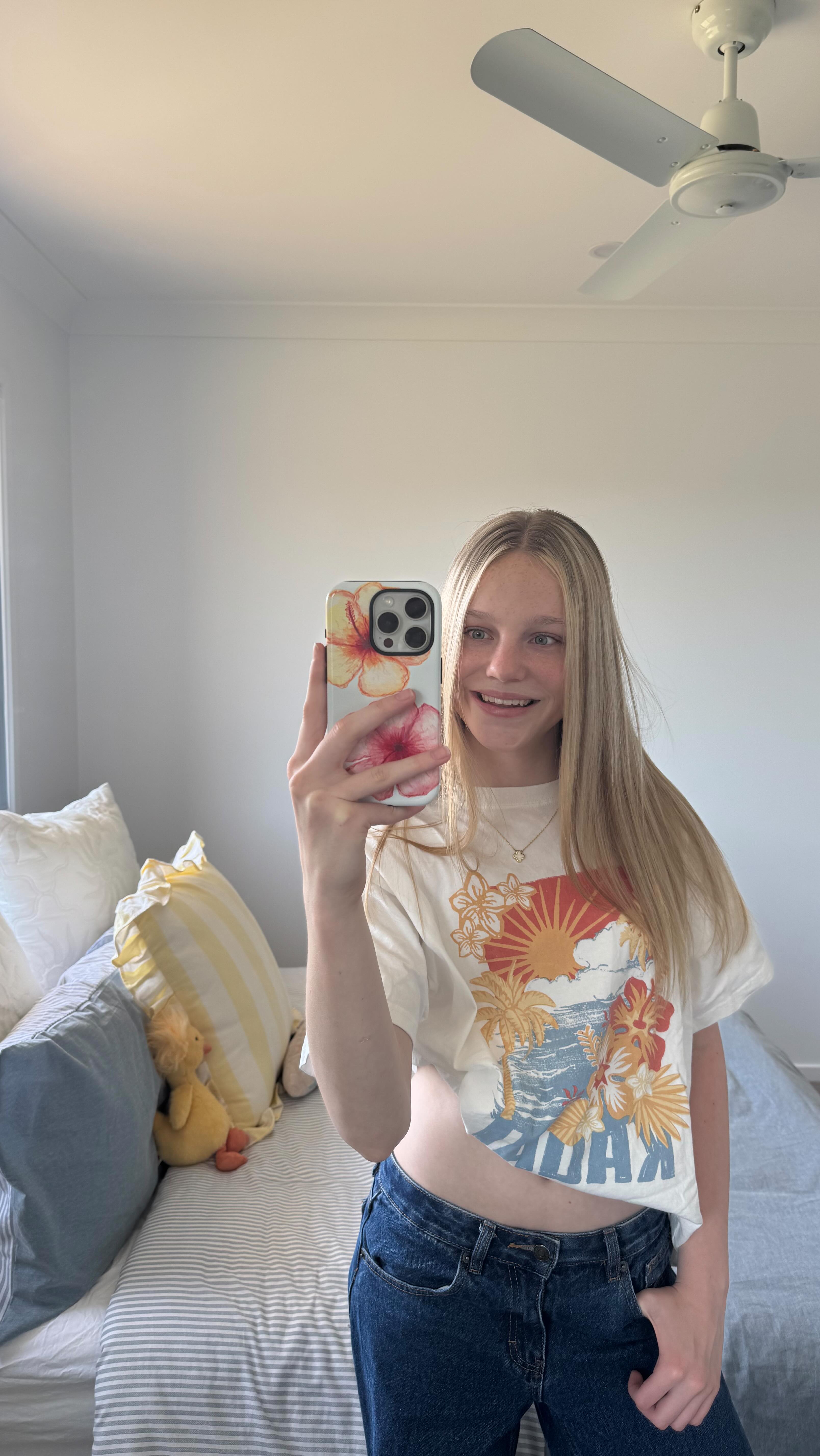 Instagram post by @kirstyandmadi for City Beach. Caption reads: Just a lil spring try-on haul 🫶🏼code NEWSZN =....