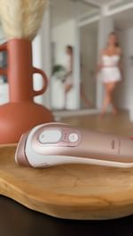 Instagram post by @lenoutsa for Braun Spain. Caption reads: 🎁 C’est bien beau de vous donner envie, mais avec....