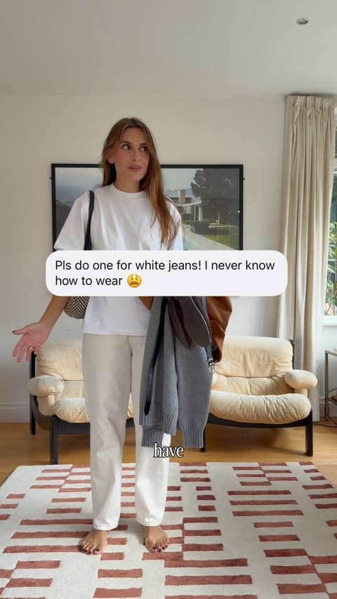 Instagram post by @claudia_berresford for Jimmy Fairly. Caption reads: Something to wear EP 3 - when you don’t know how....