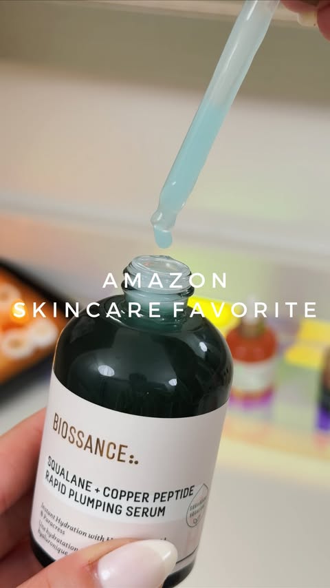 Instagram post by @glenxda for Biossance. Caption reads: [...] must have for glowing skin✨🧴 Shop....
