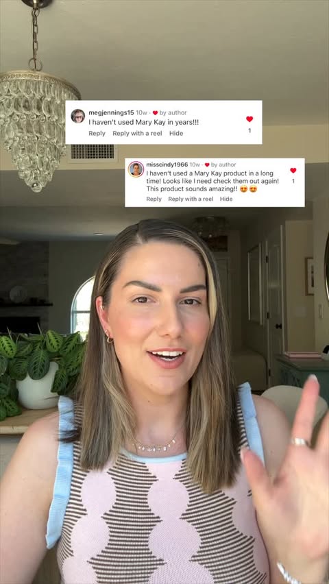 Instagram post by @adaatude for Mary Kay. Caption reads: [...] recommendation for you:

+ if you haven’t....