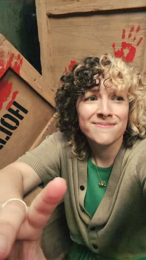 Instagram post by @strawburry17 for Funko. Caption reads: [...] made five minutes look good 💀🪦 thanks....