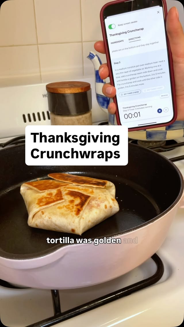 Instagram post by @withlovejillianblair for Delish. Caption reads: No “moist-maker” here (iykyk)—just crunch! Such a....