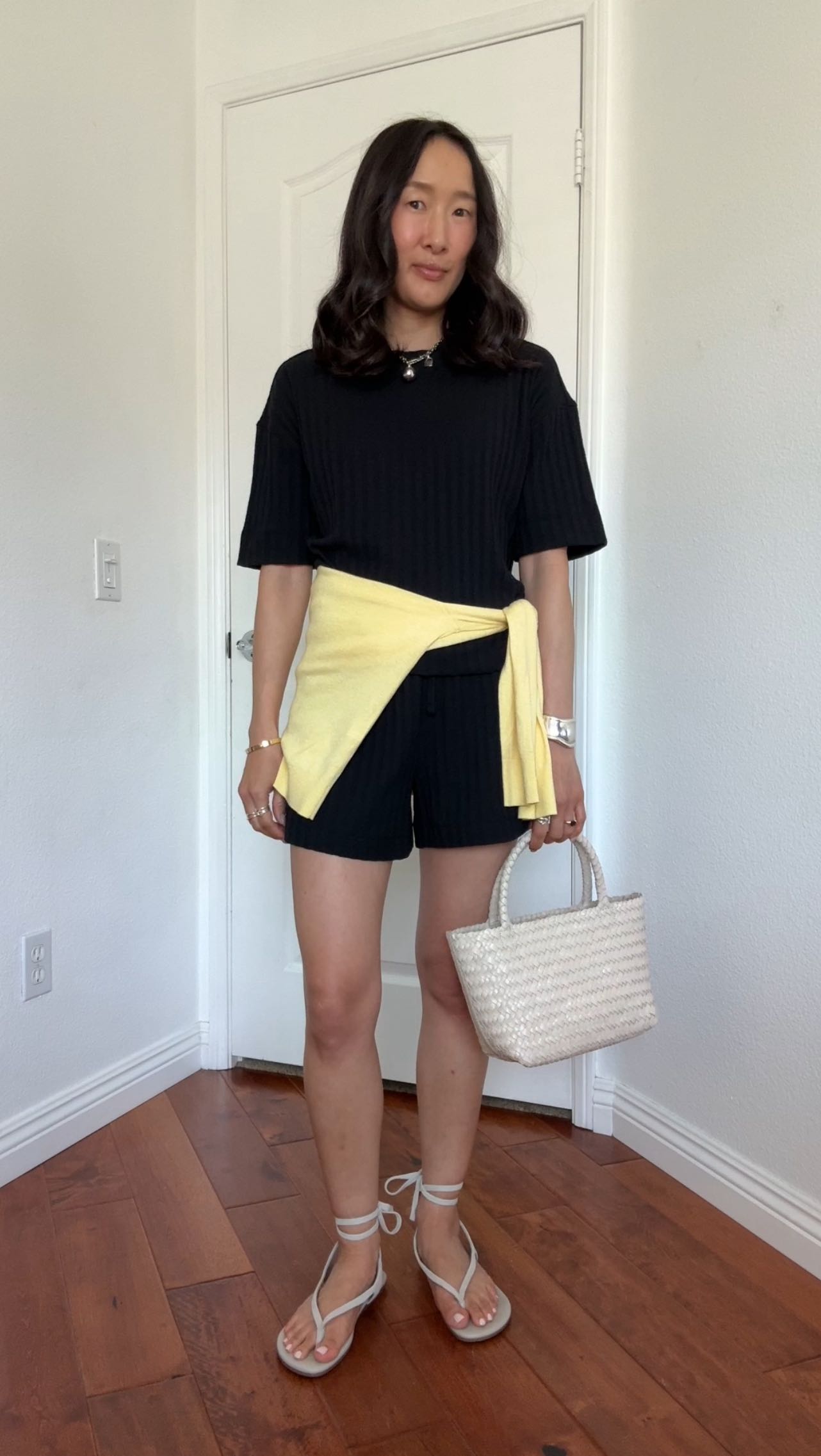 Instagram post by @itsyourgirlsamanthaaa for Haven Well Within. Caption reads: Effortless summer sets for when it’s too hot to....