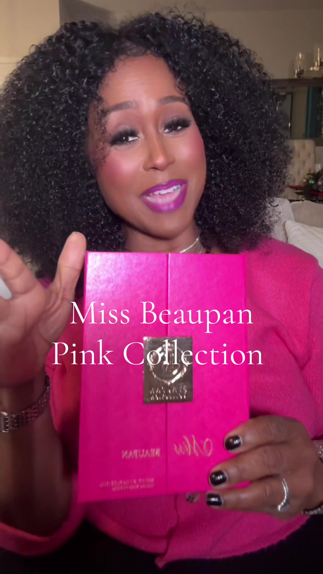 TikTok post by @darleneobiyan for Beaupan USA. Caption reads: Received this fragrance as a gift from TikTok Shop....