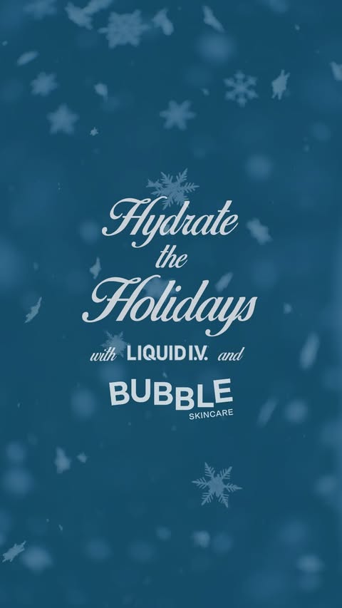 Instagram post by @bubble for Liquid IV. Caption reads: [GIVEAWAY CLOSED] another day, another Hydrate The....