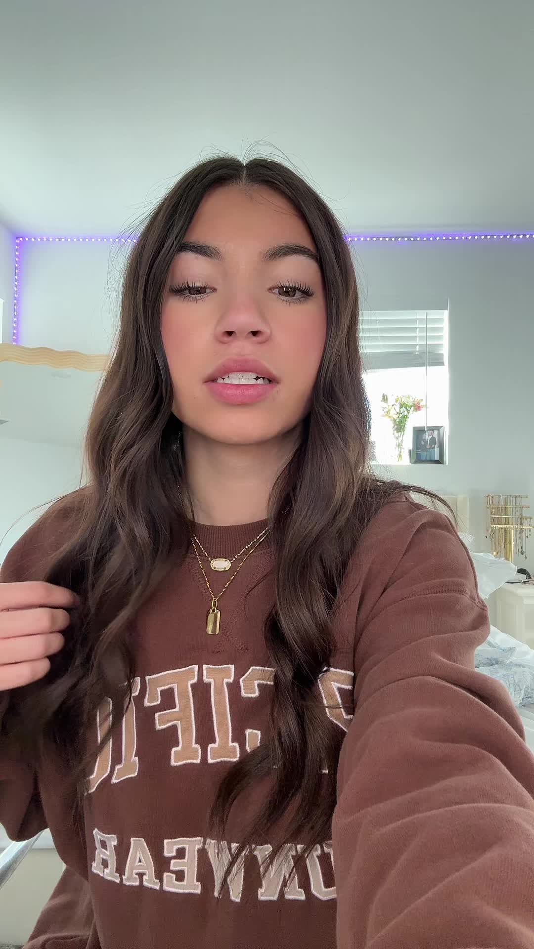 TikTok post by @hoperyangrwm for Benefit Cosmetics. Caption reads: grwm #hoperyangrwm #foryoupage #fypシ゚viral #fyp....