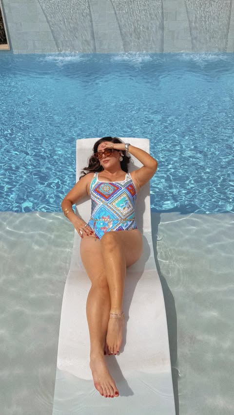 Instagram post by @audreekatelopez for Miraclesuit. Caption reads: [...] actually cute swimwear—and these from....