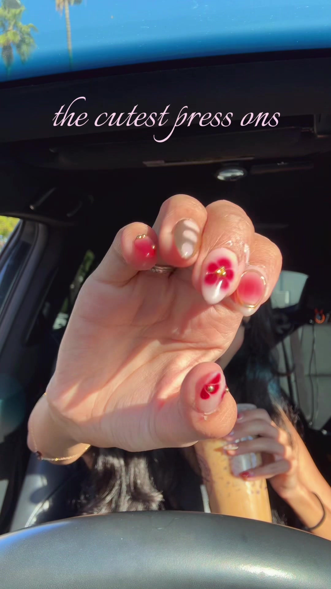 TikTok post by @nessa444__ for Ersa Nails. Caption reads: [...] #tiktokshop #nailtok #nessa444__ @Ersa Nails.