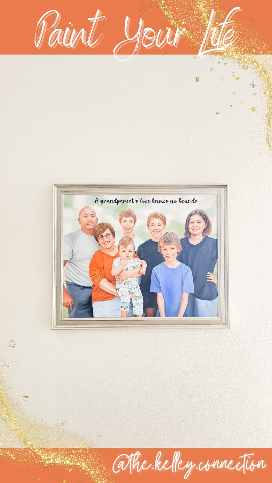 Instagram post by @the.kelley.connection for PaintYourLife. Caption reads: Check out the best gift idea!! #ad

@paintyourlife....