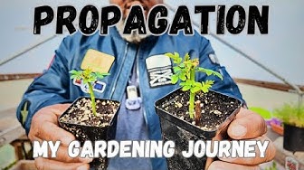 YouTube post by @saltydawghomestead for Grunt Style. Caption reads: This Is the Part of Gardening I’m Leaning Into....