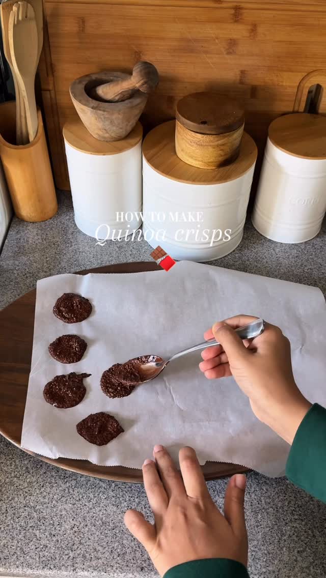 Instagram post by @noordoesthings for Thrive Market. Caption reads: Obsessed with these quick and delicious chocolate....