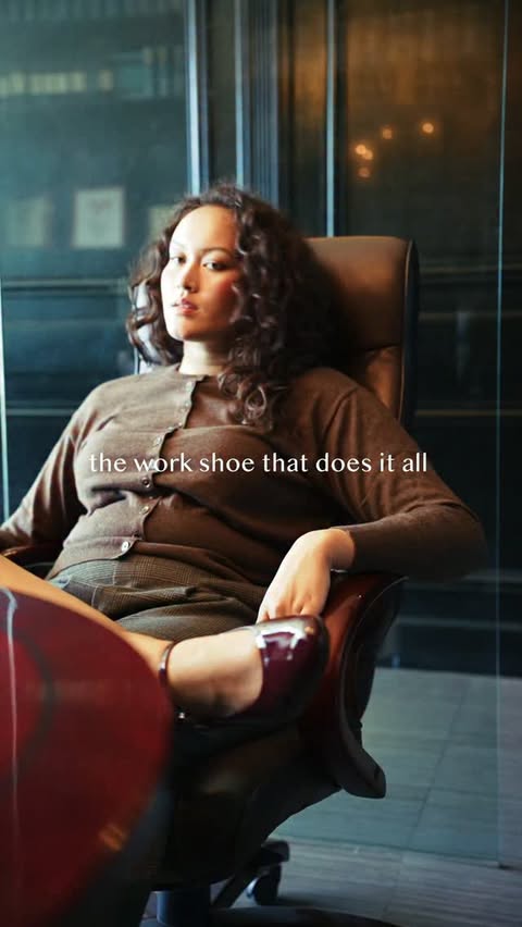 Instagram post by @jamie_janejira for ECCO. Caption reads: @ECCO ELEVATE is the perfect work shoe #ECCO.