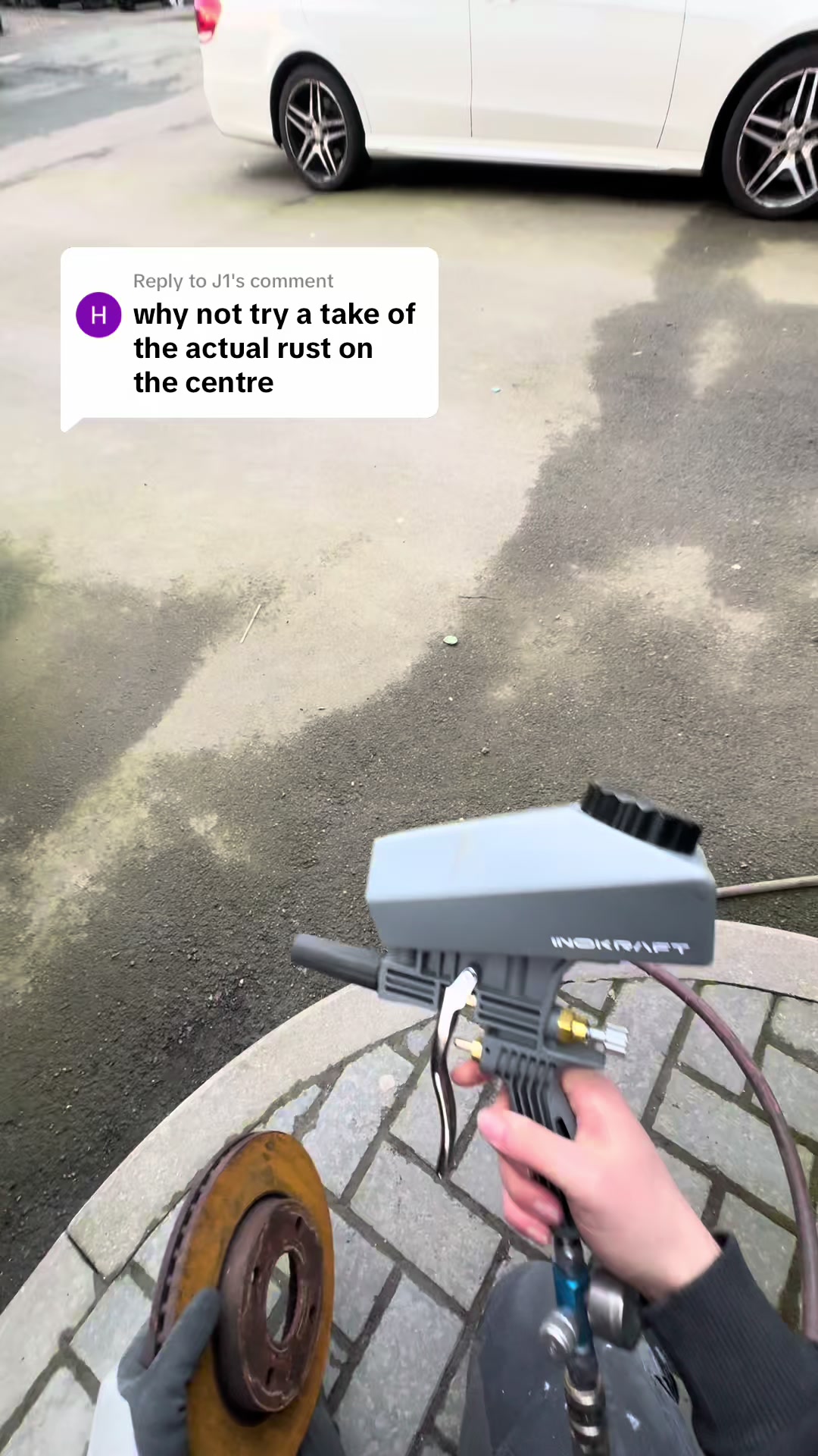 TikTok post by @jacobsprays for toolant. Caption reads: Replying to @J1 Had a try with the @toolant_tools....