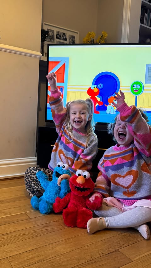 Instagram post by @the_manc_family for Sesame Street. Caption reads: [...] Cookie Monster is never far behind! Sesame....