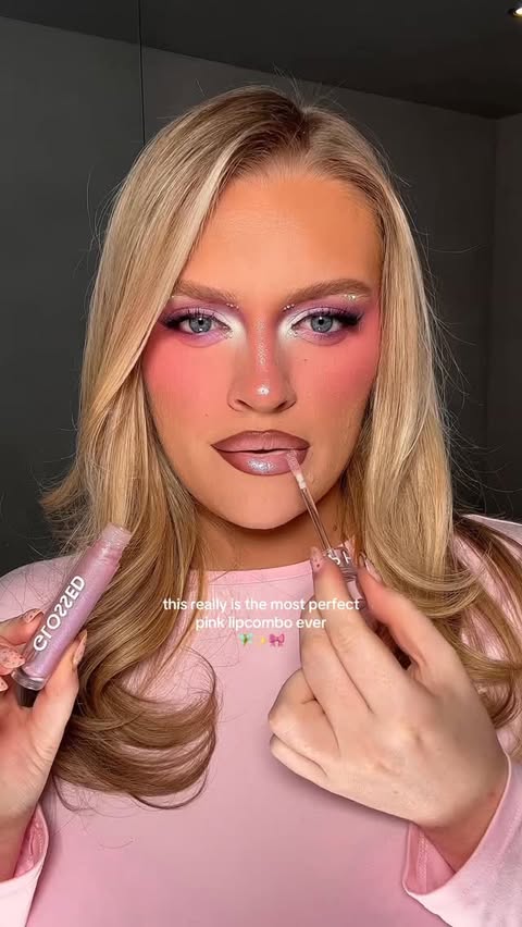 Instagram post by @makeupwlp for Kosas. Caption reads: [...] rosewood lipliner 
@kosas magic colour....