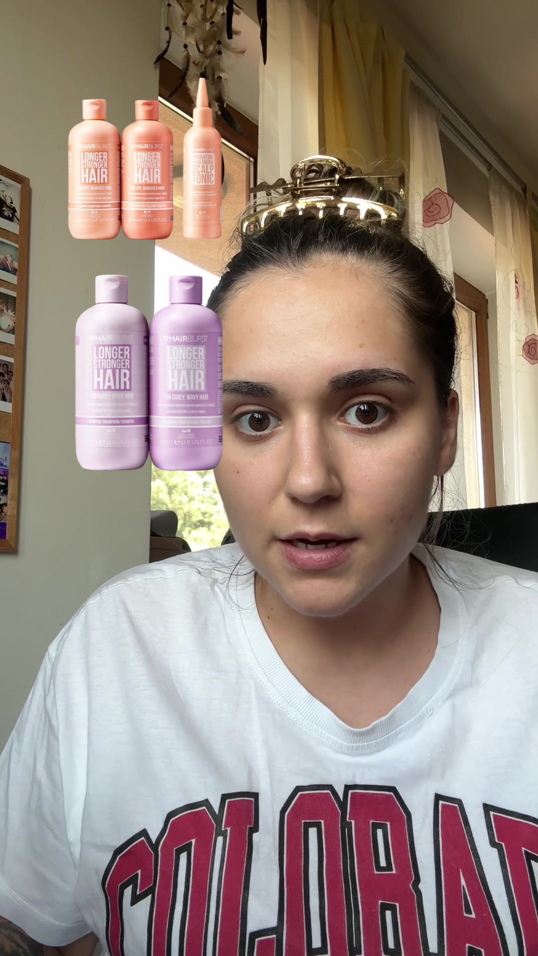 TikTok post by @ashasilvestra for Hairburst. Caption reads: Hope it helps✌🏻@Hairburst Romania #fyp #romania .