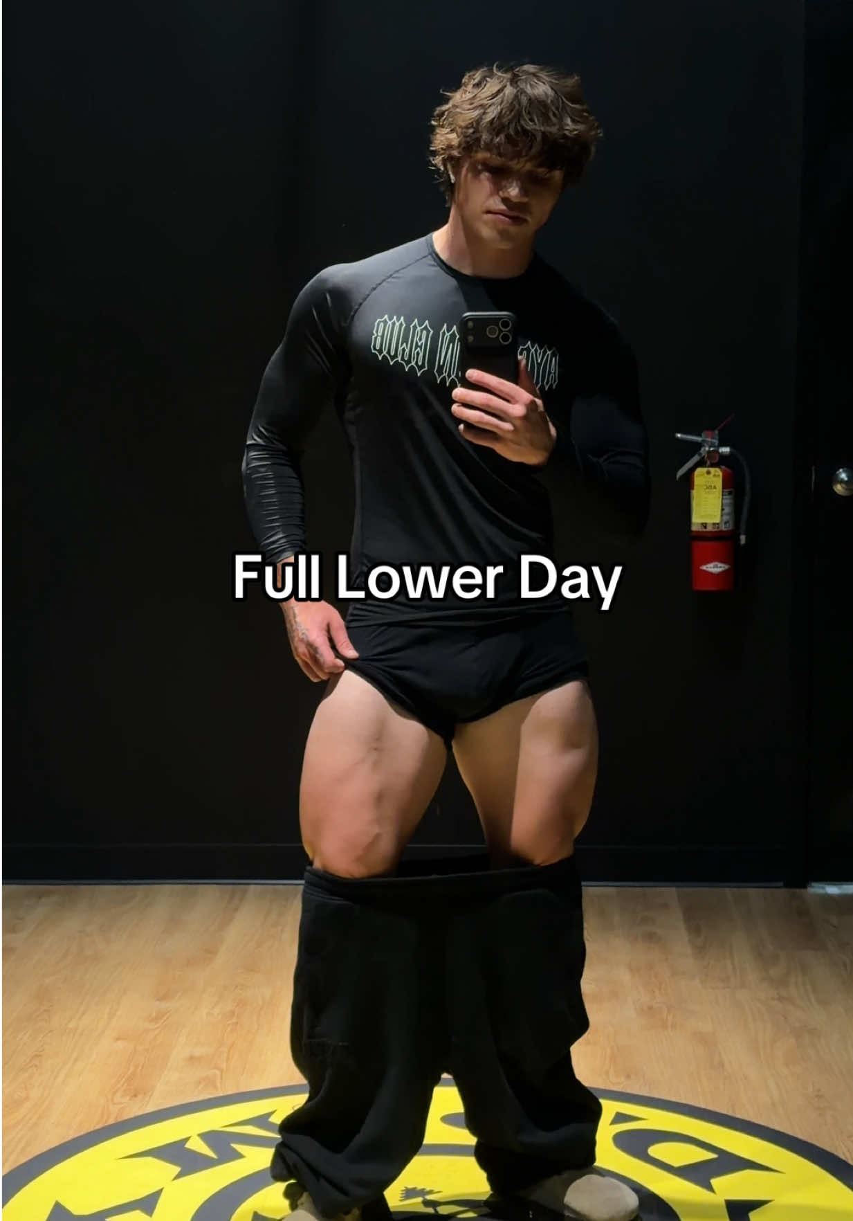 TikTok post by @thechuckiedrain for EKKOVISION. Caption reads: revealing my legs after hiding them away for....