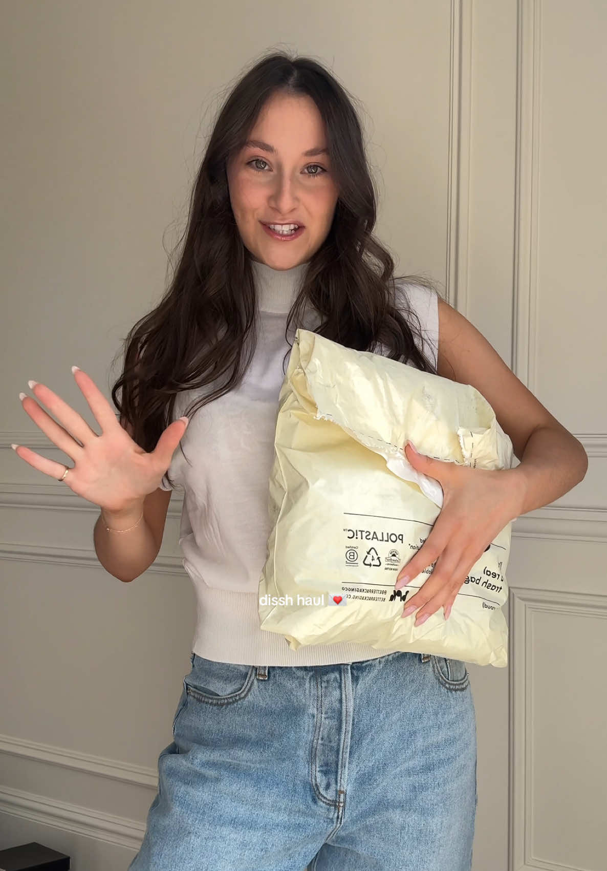 TikTok post by @catarinariley for DISSH. Caption reads: Cant help myself with a good @DISSH haul, can you....