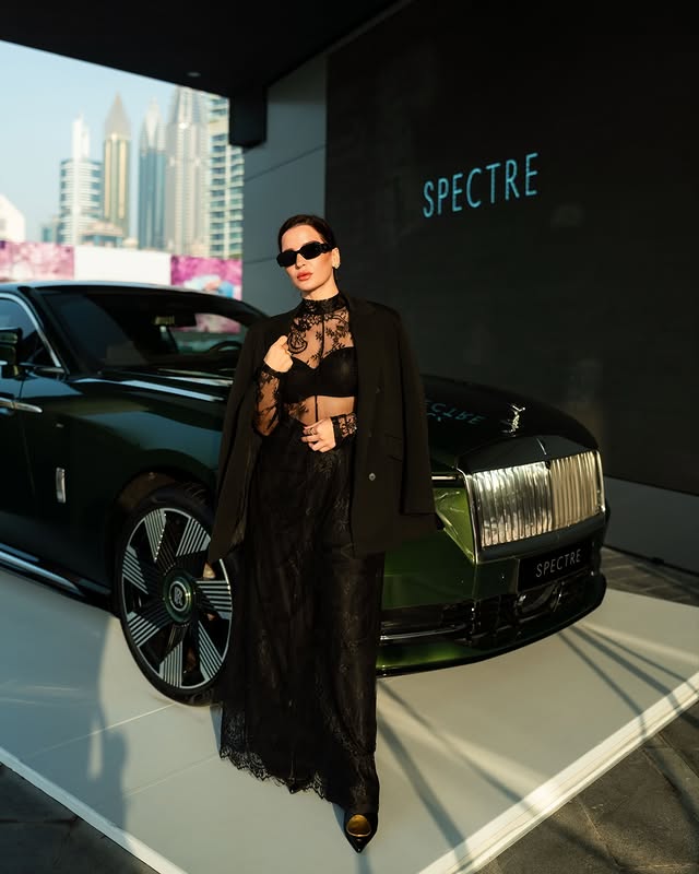 Instagram post by @sevgierenofficial for Rolls-Royce Motor Cars. Caption reads: [...] of luxury: Welcome toRolls-Royce Motor Cars....