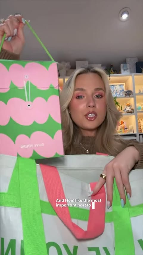 Instagram post by @yannalinnaa for Olive Young. Caption reads: Is this a dream come true?! First ever Olive Young....