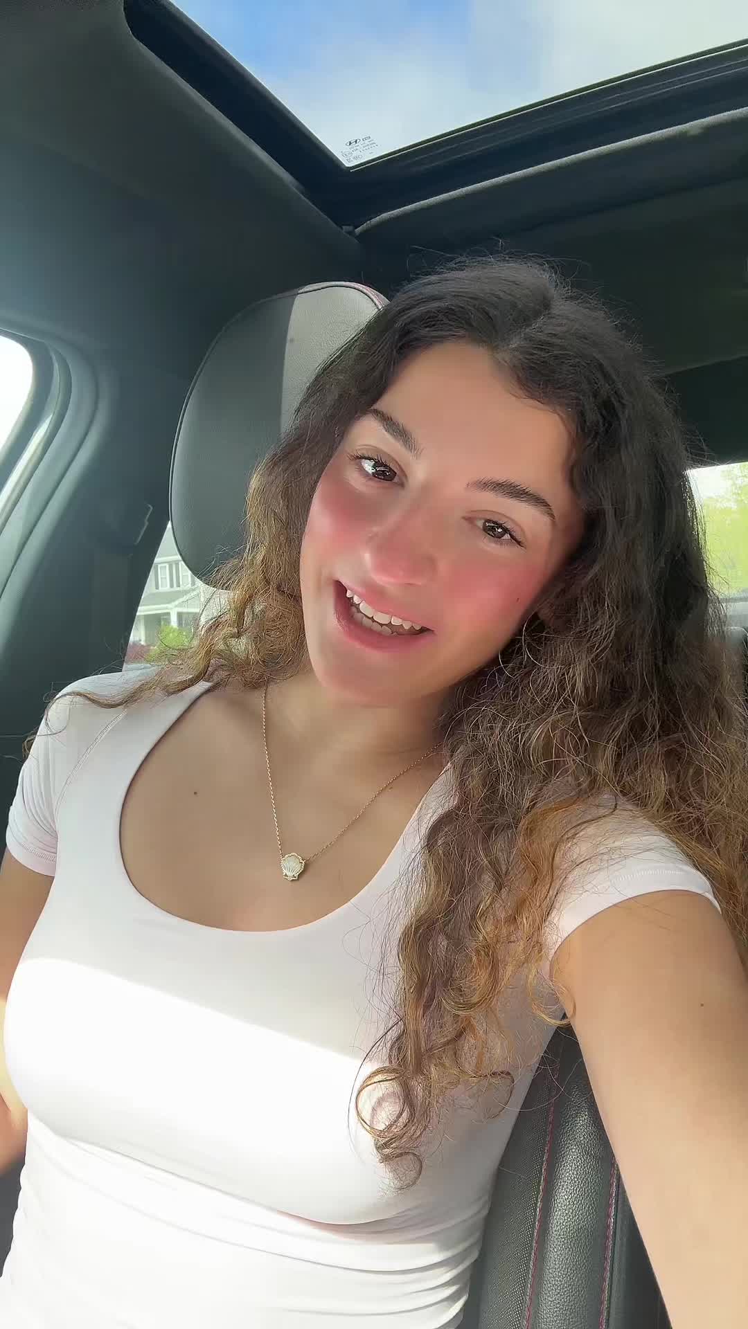 TikTok post by @katieemadeline for Khloud. Caption reads: khloud white cheddar and a Starbucks protein [...].