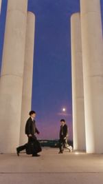 Instagram post by @alexgoyaa for K-way. Caption reads: [...] sky 🌠 exclusive collection @zalando x....