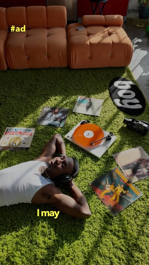 Instagram post by @itselijahbanks for Apartments.com. Caption reads: [...] the features that fit your vision on....