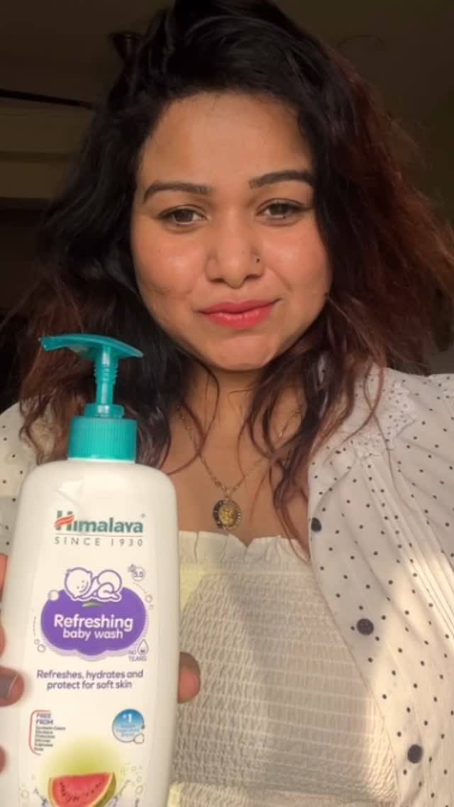 Instagram post by @jyotsnas805 for Himalaya Babycare. Caption reads: A trusted choice from day one- Himalaya baby wash....