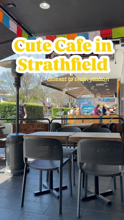 Instagram post by @aussie.steps for Eros Influencer Marketing. Caption reads: Check out this cute little cafe in Strathfield!....
