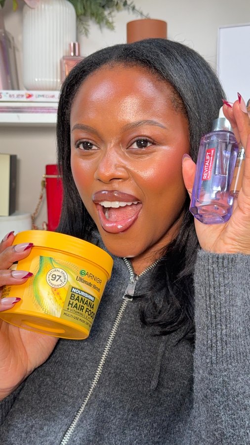 Instagram post by @yasminbuachie for Maybelline. Caption reads: #AD So excited for Black Friday with @amazonuk of....