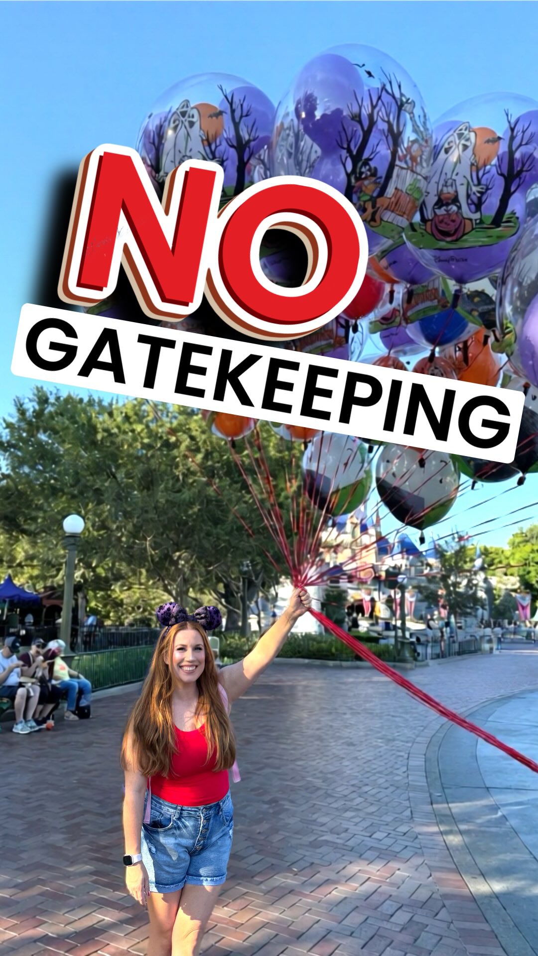 Instagram post by @realmousevibes for Disneyland. Caption reads: [...] How are we able to have the ✨ perfect....