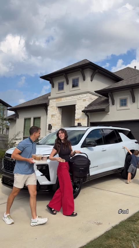 Instagram post by @morgan.kunzie for chevrolet. Caption reads: #ad We’ve loved getting to drive the @chevrolet....