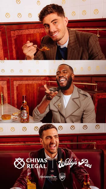 Instagram post by @mothecomedian for Chivas Regal. Caption reads: The Pie Chart. All Flavour. No Filter.

For....
