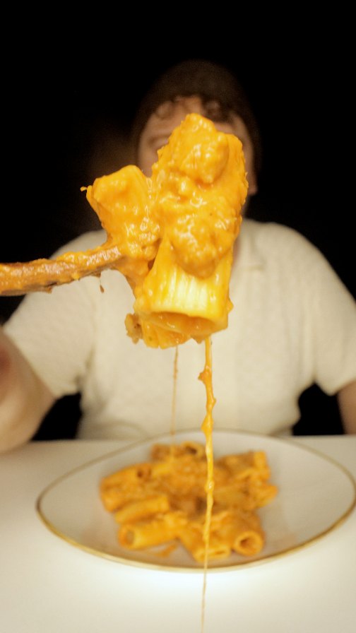 Instagram post by @mukbangmaxwell for CookUnity. Caption reads: @cookunity is bringing big-league-chef created....