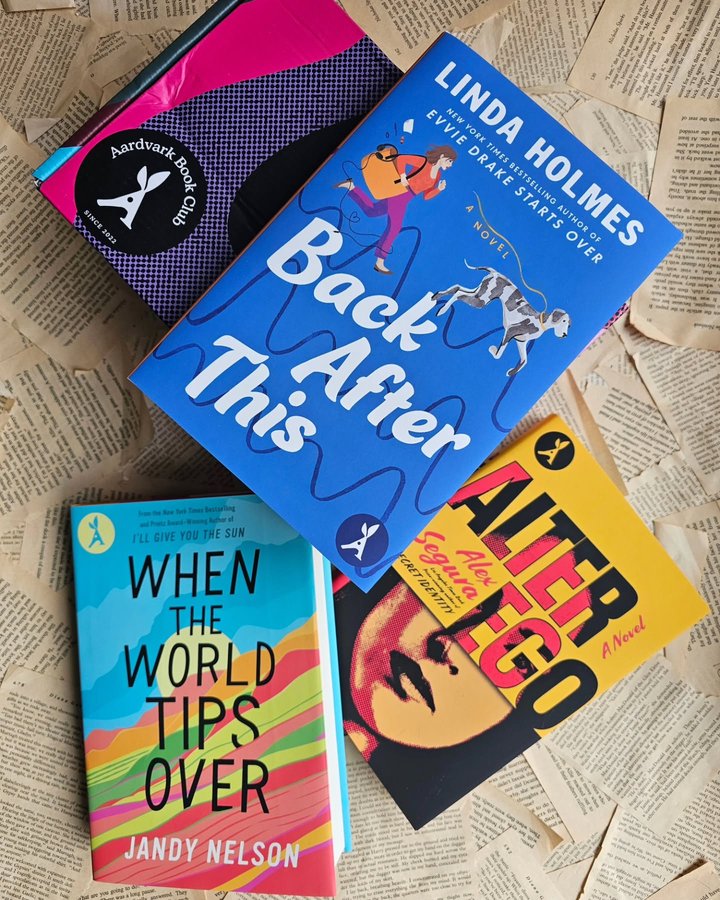 Instagram post by @literaryhypewoman for Aardvark Book Club. Caption reads: Subscription Saturday!

Thanks to....