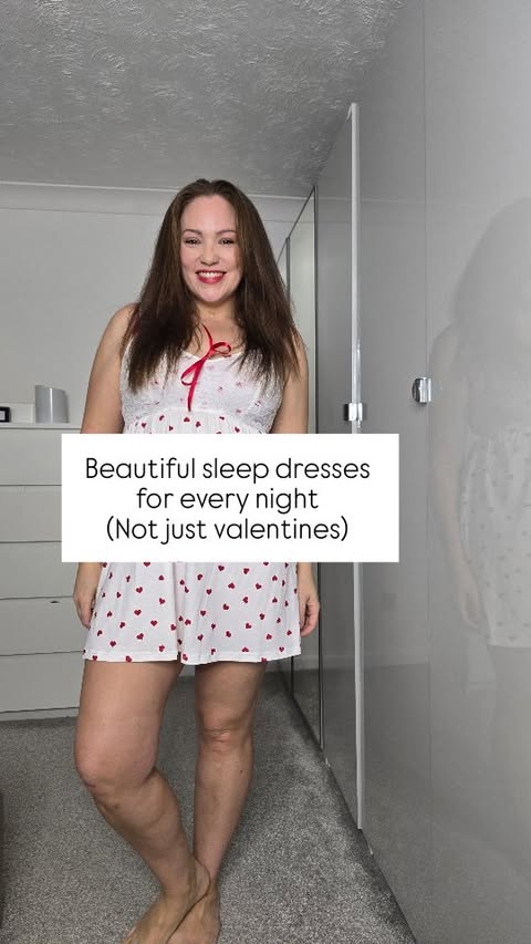 Instagram post by @samantha_ava_grace for BloomChic. Caption reads: Hearts or sheer? 

I love both! 

@bloomchic....