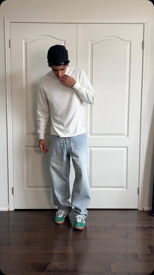 Instagram post by @omgessin for I Love Ugly. Caption reads: simple outfit with @iloveugly 🫡☀️

#shoes....