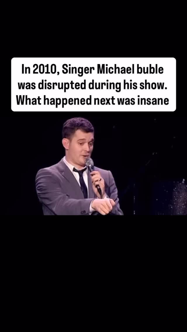 Instagram post by @theplaylistcompany for Spotify for Artists. Caption reads: ✨ A magical moment when Michael Bublé invited a....