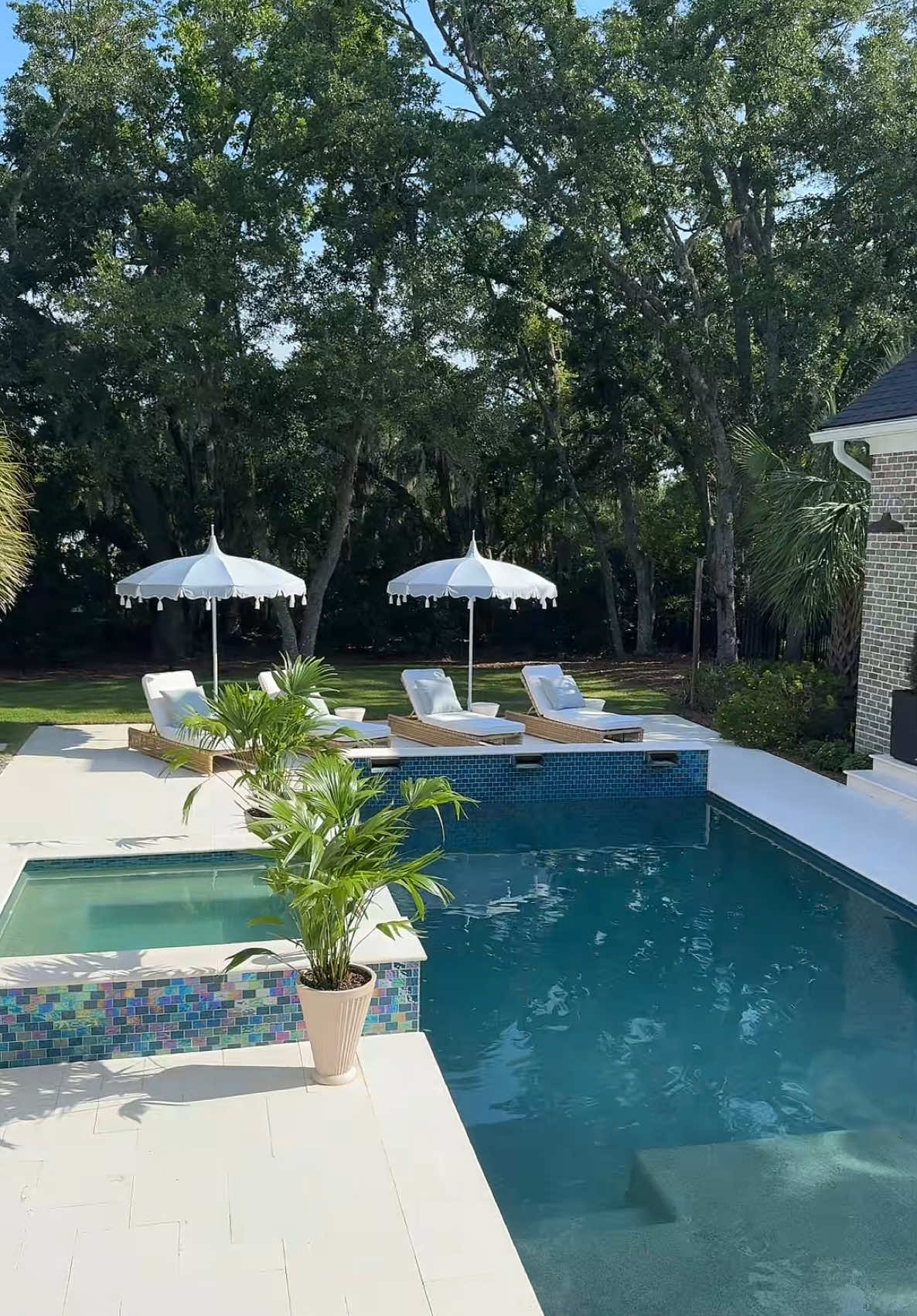 TikTok post by @madison_lecroy for Serena & Lily. Caption reads: New house era unlocked 🏡 @Serena & Lily .