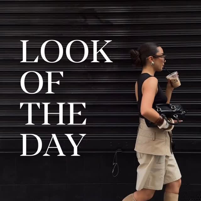 Instagram post by @maeva.demoura for Miu Miu. Caption reads: Dressed like my iced latte today

Lunettes ....