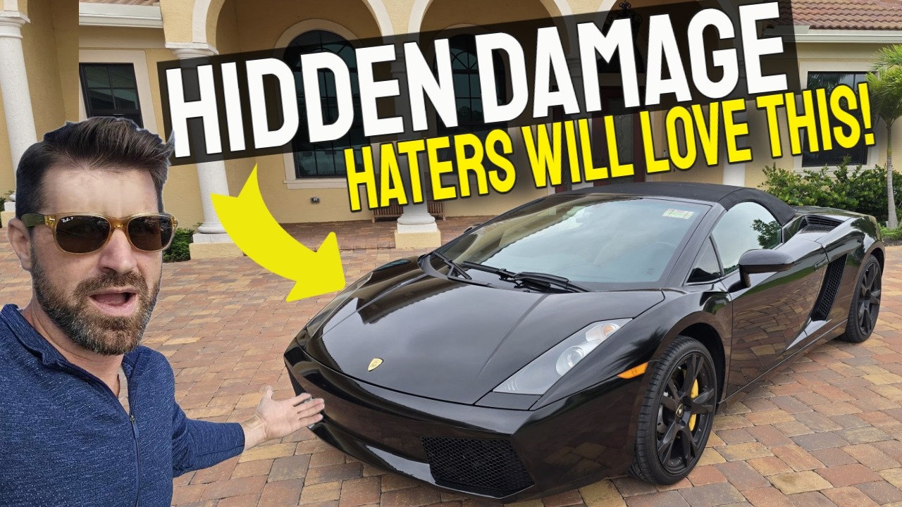 YouTube post by @FlyingWheels for Spreadshirt. Caption reads: If you want to OWN A LAMBORGHINI you will have to....