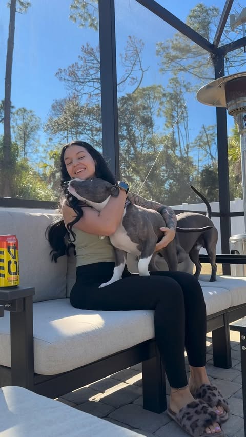 Instagram post by @rachnicolefit for C4 Energy. Caption reads: Morning with the best babies & @C4 Energy of....