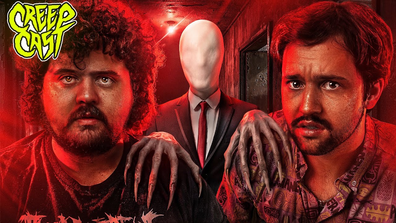 YouTube post by @CreepPodcast for True Classic. Caption reads: Marble Hornets Pt. 3 | Creep Cast.