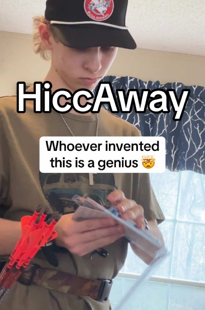 TikTok post by @jennand_co for HiccAway. Caption reads: [...] 🤯 This hiccup straw is amazing!@HiccAway -....