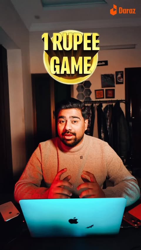 Instagram post by @yasirr_abbas for Daraz. Caption reads: 12. 12 Grand Sale ❤️

: #GrandFinaleStartsHere....