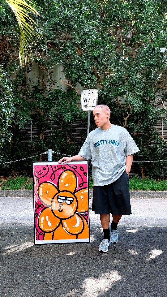 Instagram post by @itsmeeks for I Love Ugly. Caption reads: Hello World! Meet Otto Bloom!!!....