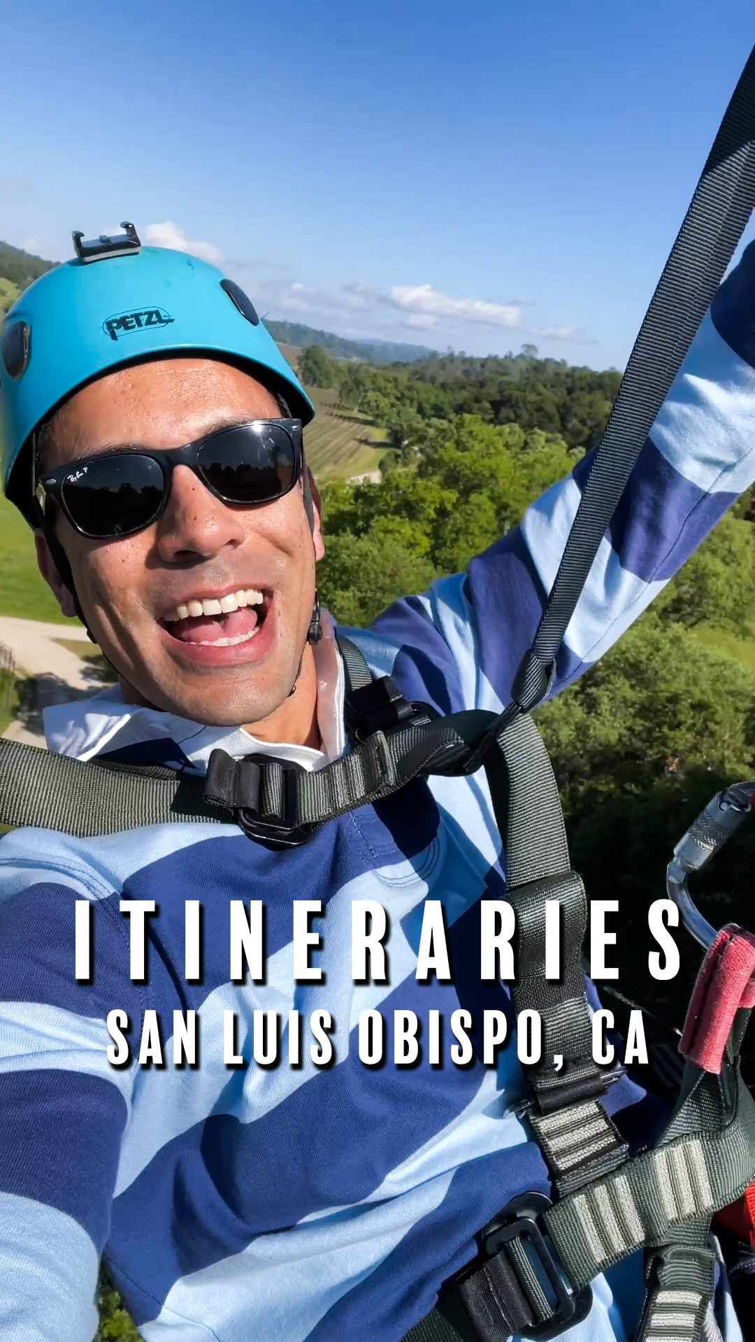 Instagram post by @reubenmourad for Thrillist. Caption reads: Interested in hiking through the tranquility of....