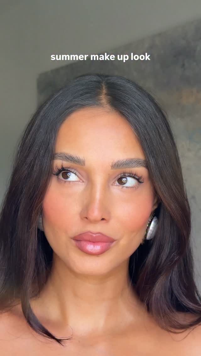 Instagram post by @samira.sfiii for BABOR Cosmetics. Caption reads: My current favorite summer make up look✨ Anzeige,....