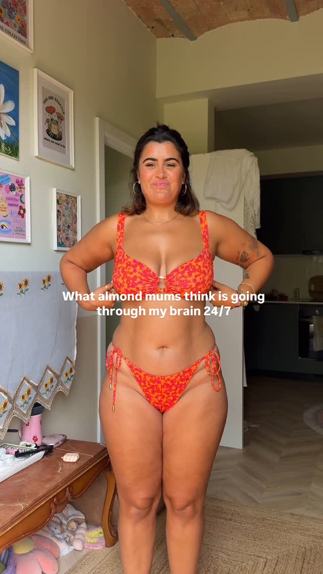 Instagram post by @rosieridgersxx for Toco Swim. Caption reads: [...] wrong tbf 🌞🌺🍓🌸✨ bikini is from @tocoswim....